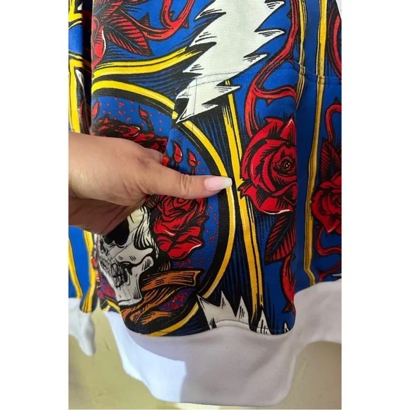 Grateful Dead x Chinatown Market Hoodie, Limited Edition, Sz Small New With Tags